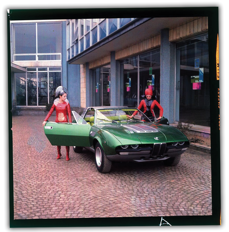 Illustration for article titled Bertone Once Created What May Be the Funniest Take on BMW's Kidney Grilles